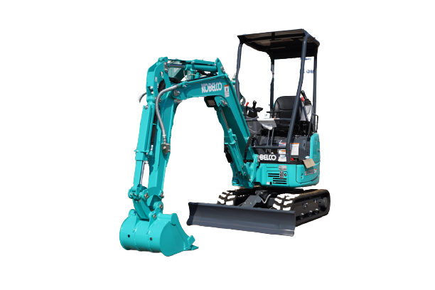 mini excavators new and like-new for rent 1.7 to 3.6 tons