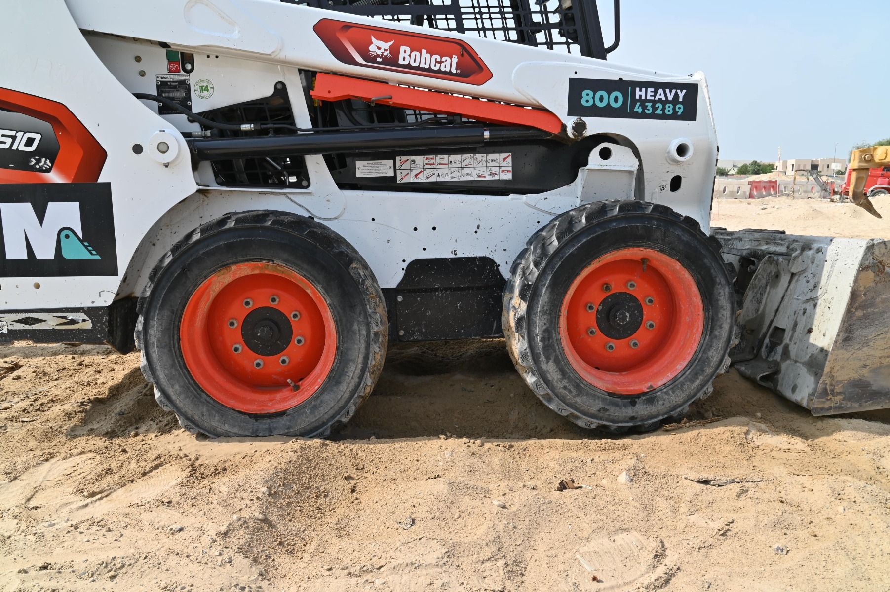 2021 Like-New Bobcat S510 Skid Steer Loader Compact Shovel