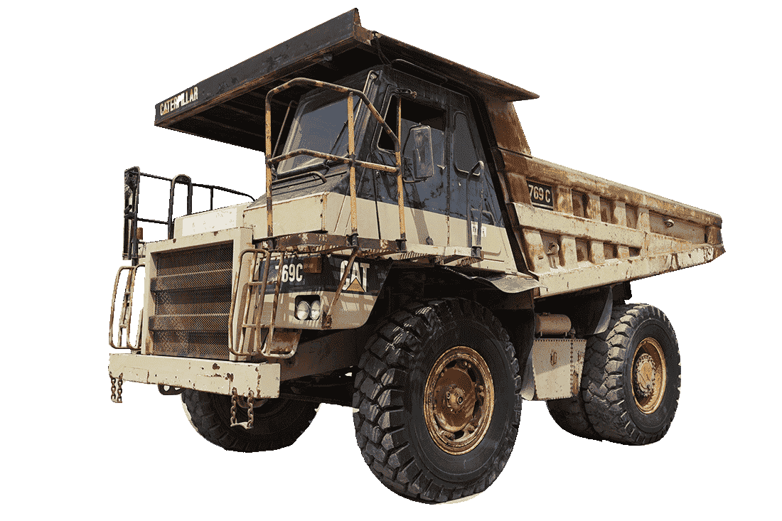 レア 西ドイツ製 Cat CATERPILLAR 769C Truck トラック 1995) CATERPILLAR 769C HAUL TRUCK - Rackers Equipment Company