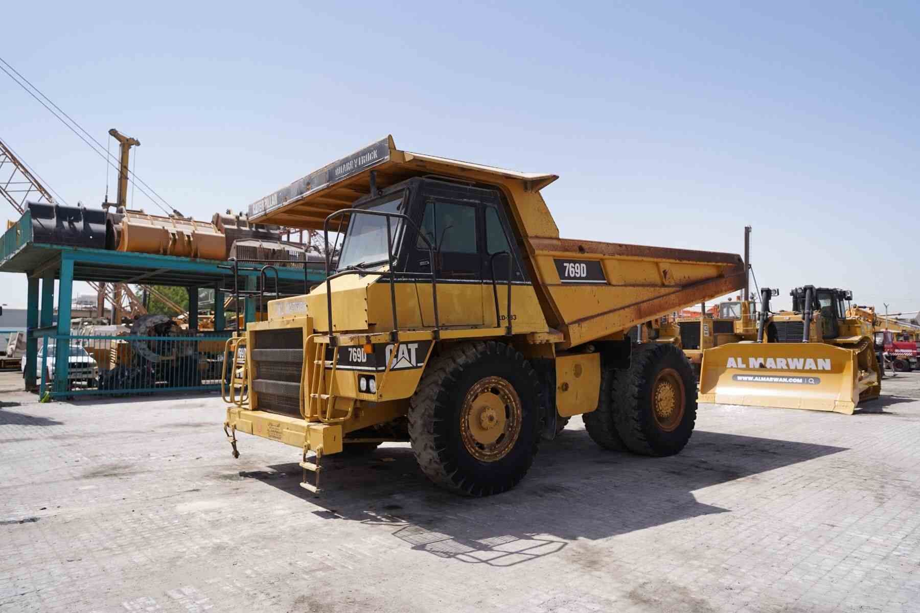 Used Caterpillar 769D Rigid Dump Truck