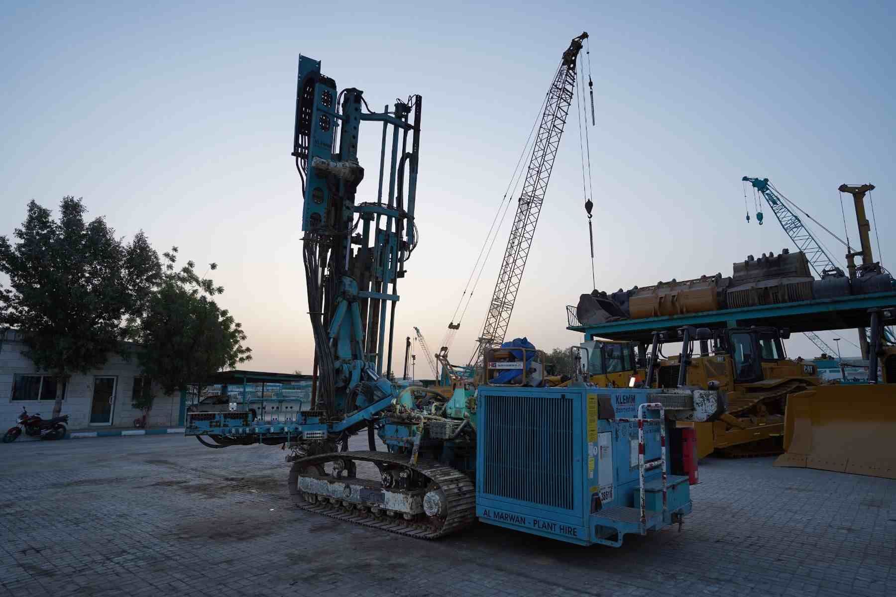 Used Klemm KR806-5 Tracked Drill Rig 2008