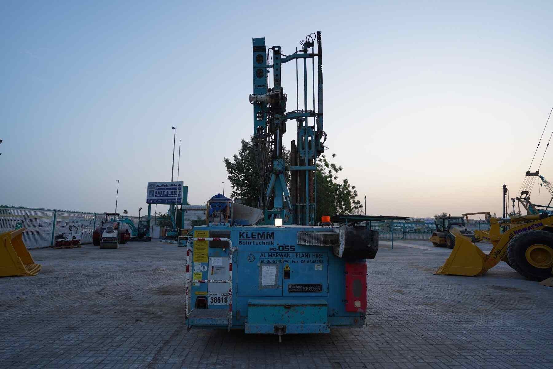 Used Klemm KR806-5 Tracked Drill Rig 2008