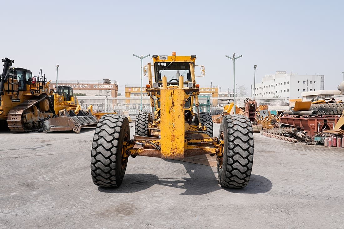 2009 Komatsu GD705A-4AE Used Motor Grader For Sale | Al Marwan