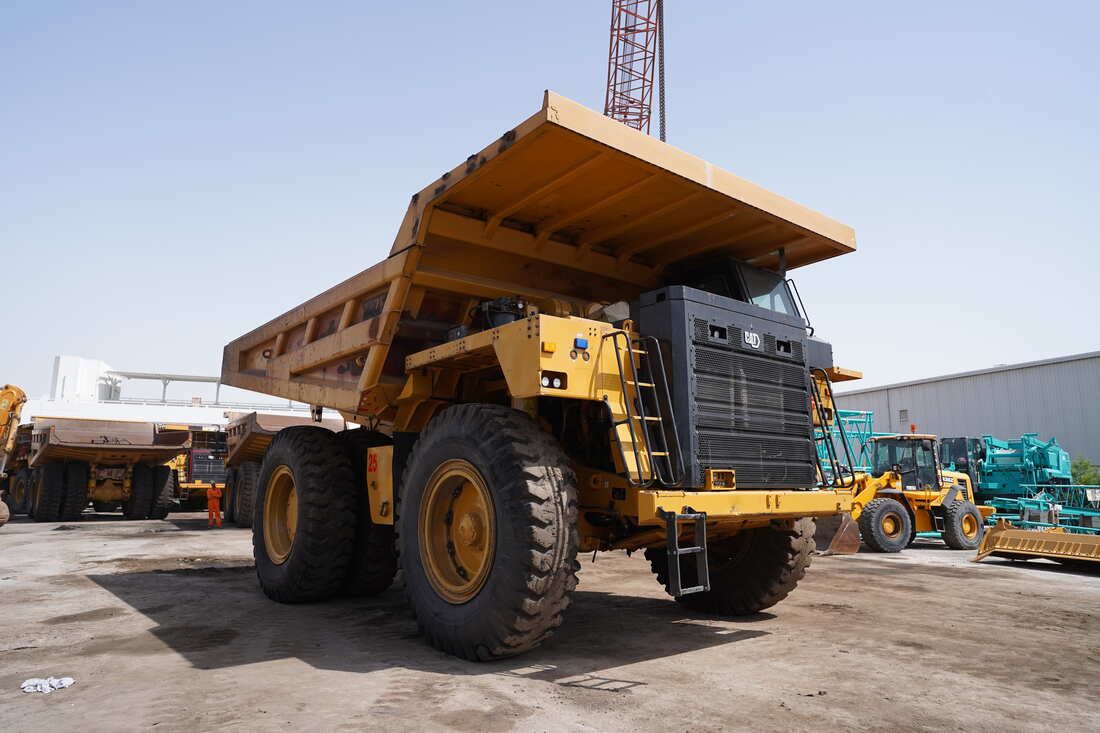 Buy used 2021 Caterpillar 777E Rigid Dumper Truck