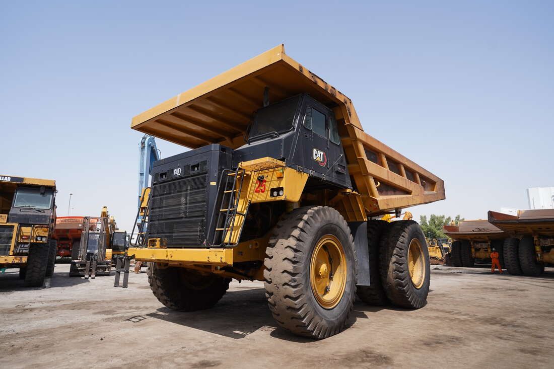 Buy used 2021 Caterpillar 777E Rigid Dumper Truck