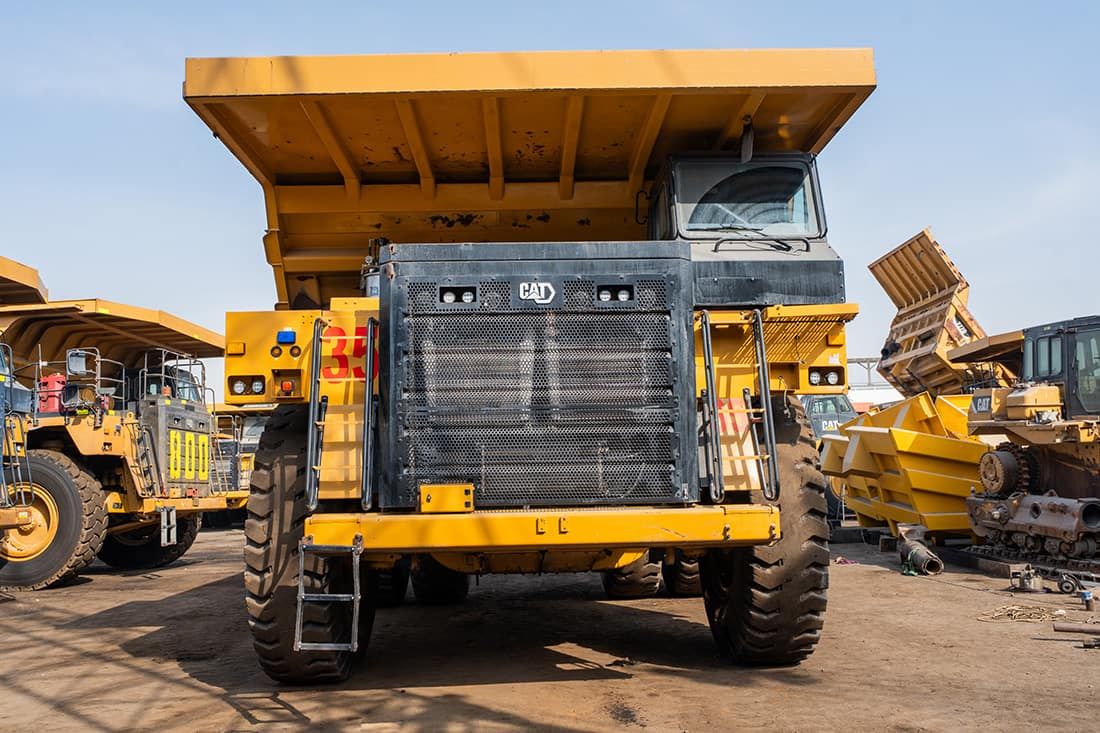 Buy 2022 Caterpillar 777E High-Performance Rigid Dump Truck