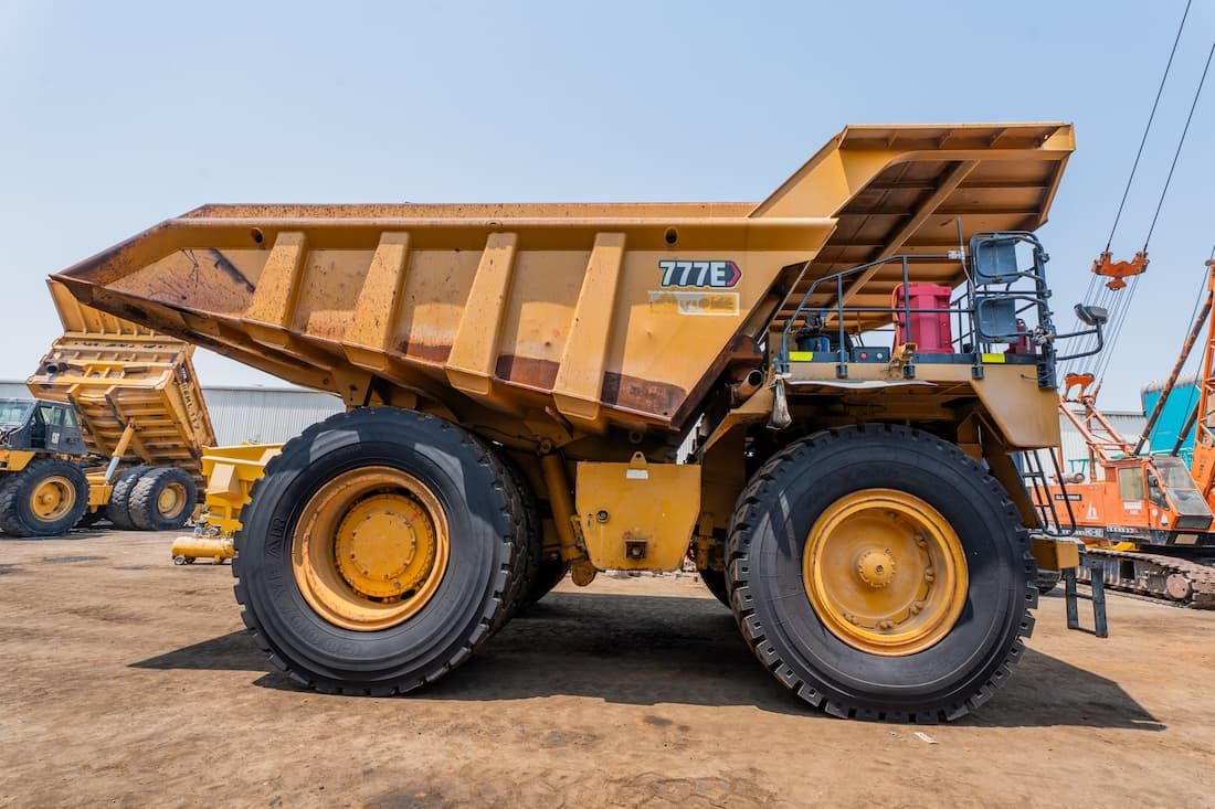 Buy a 2022 Caterpillar 777E Dump Truck for Heavy Hauling