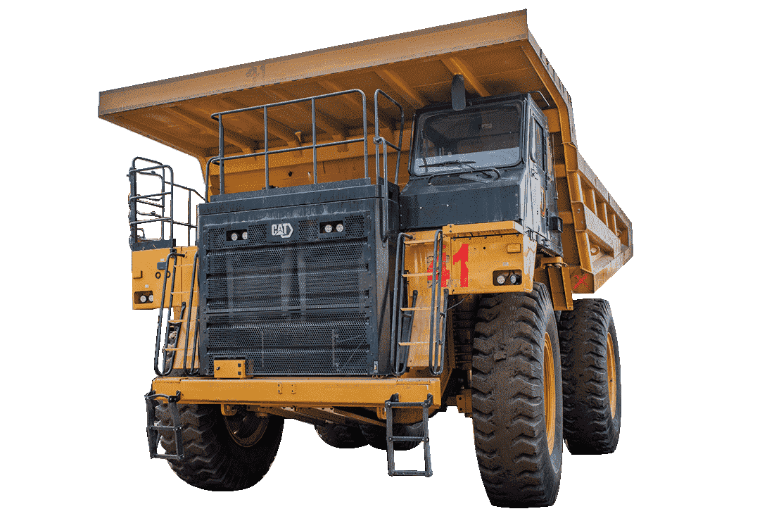 【CAT】Caterpillar Mura-Semi Truck #1 Diecast 1/64 Scale Caterpillar Corporate Tractor Trailer