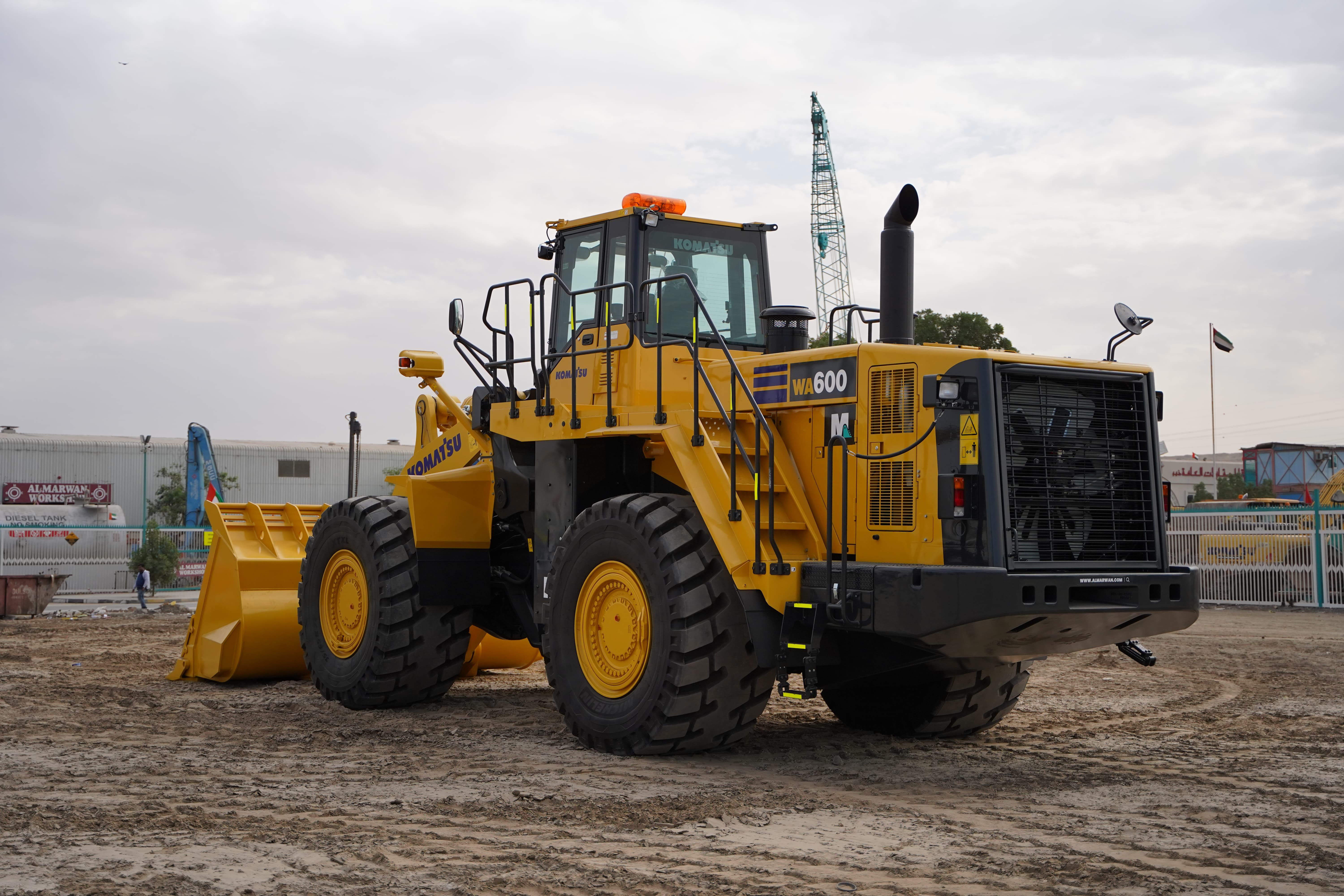 2022 Like-New Komatsu WA600-6R Large 63 ton Wheel Loader Shovel