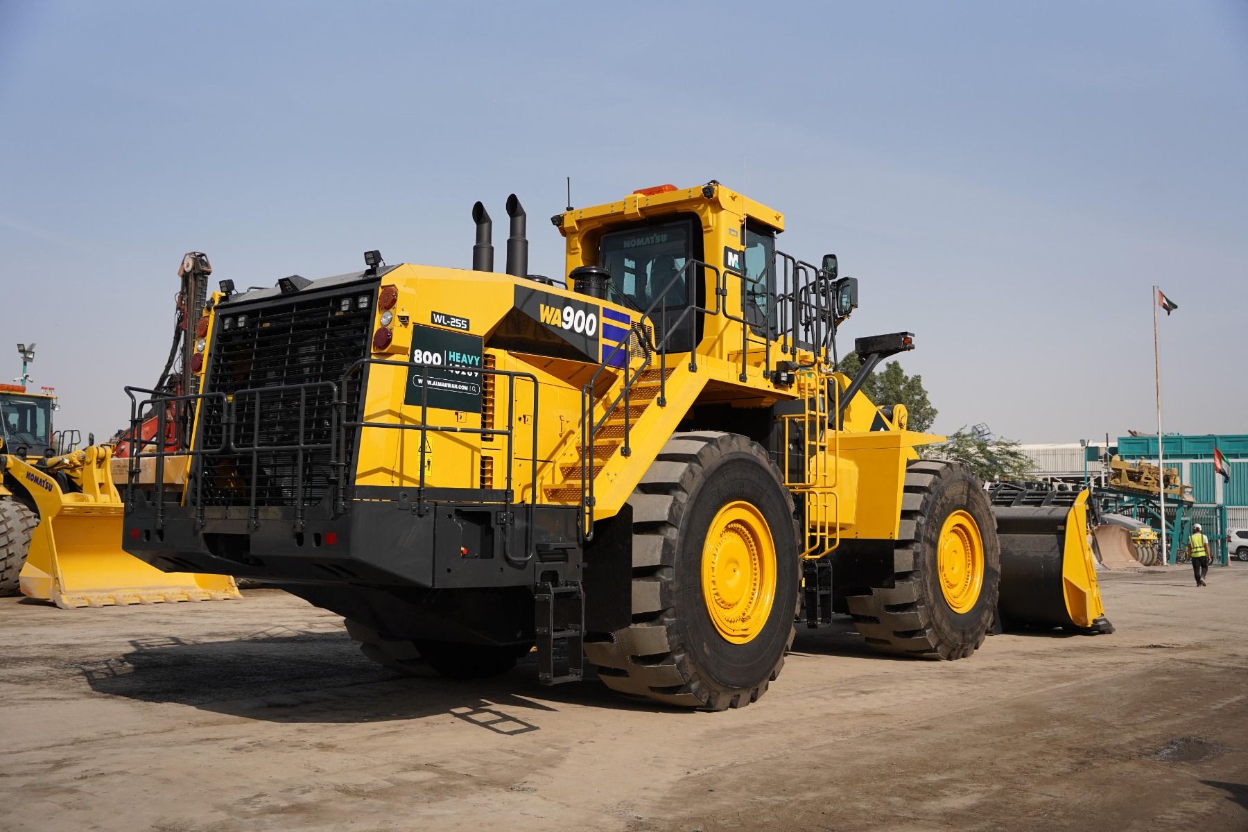 2023 New Komatsu WA900-8R Large 116 ton Wheel Loader Shovel