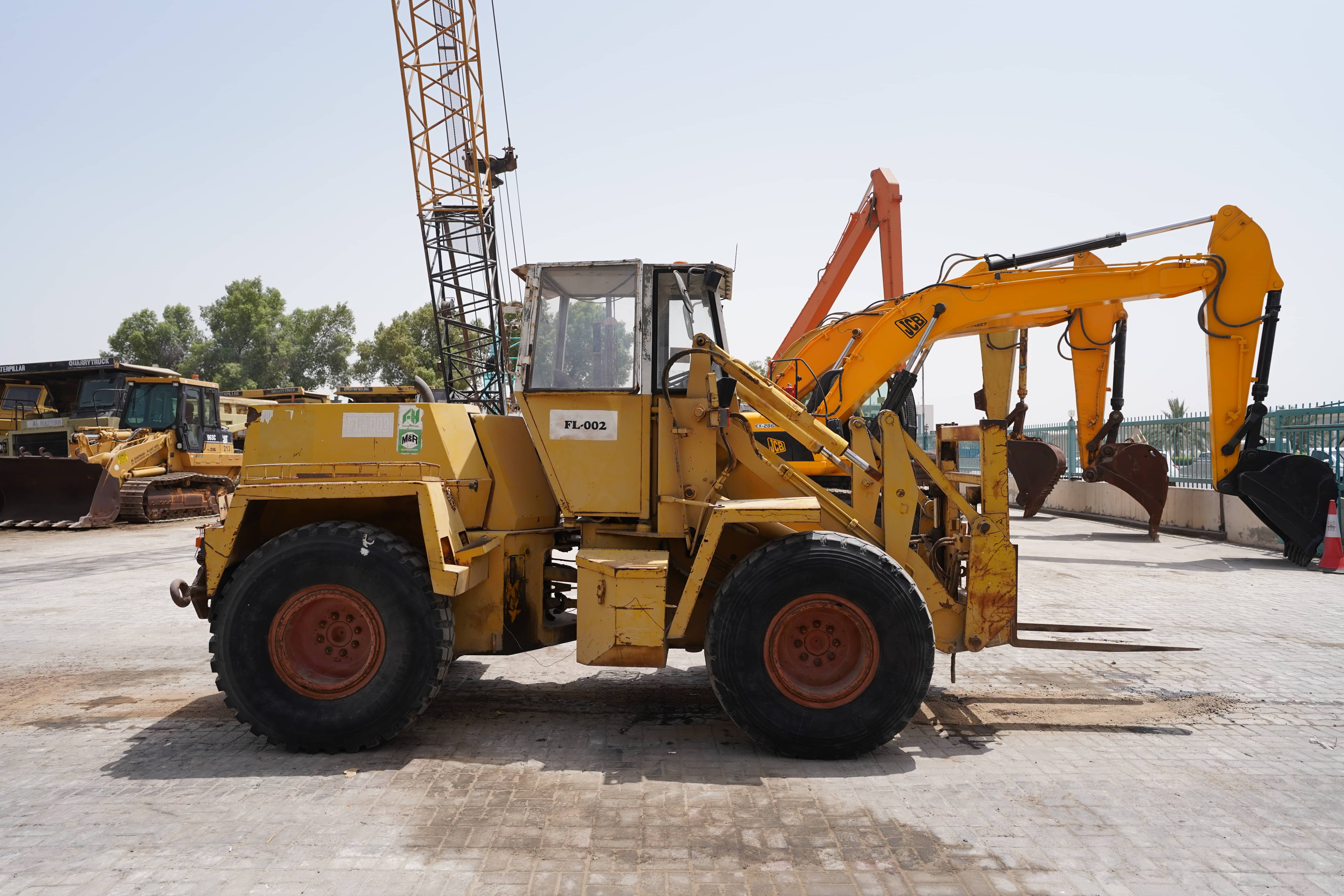 1986 Used JCB 410M-1C Wheel Loader Forklift
