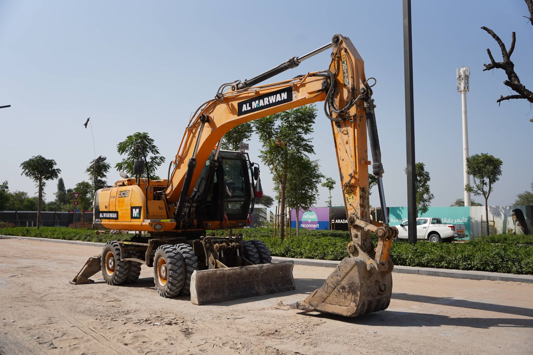 2017 JCB JS175WT2 Medium 17 Ton Wheel Excavator Wheeled Digger