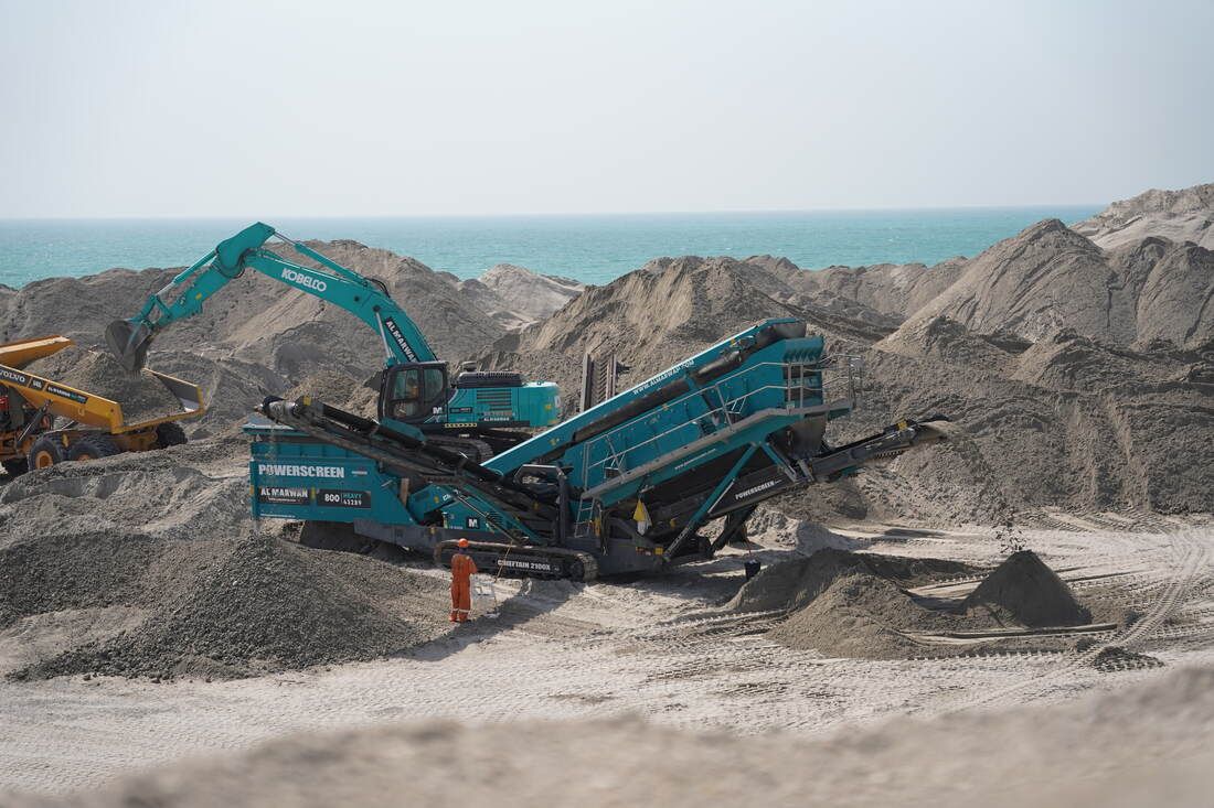Mobile Screener 600 TPH for Rent | Al Marwan