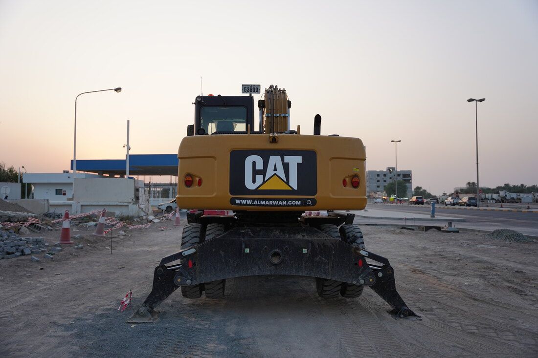 Used 2022 Cat M317D2 Wheeled Excavator | Al Marwan