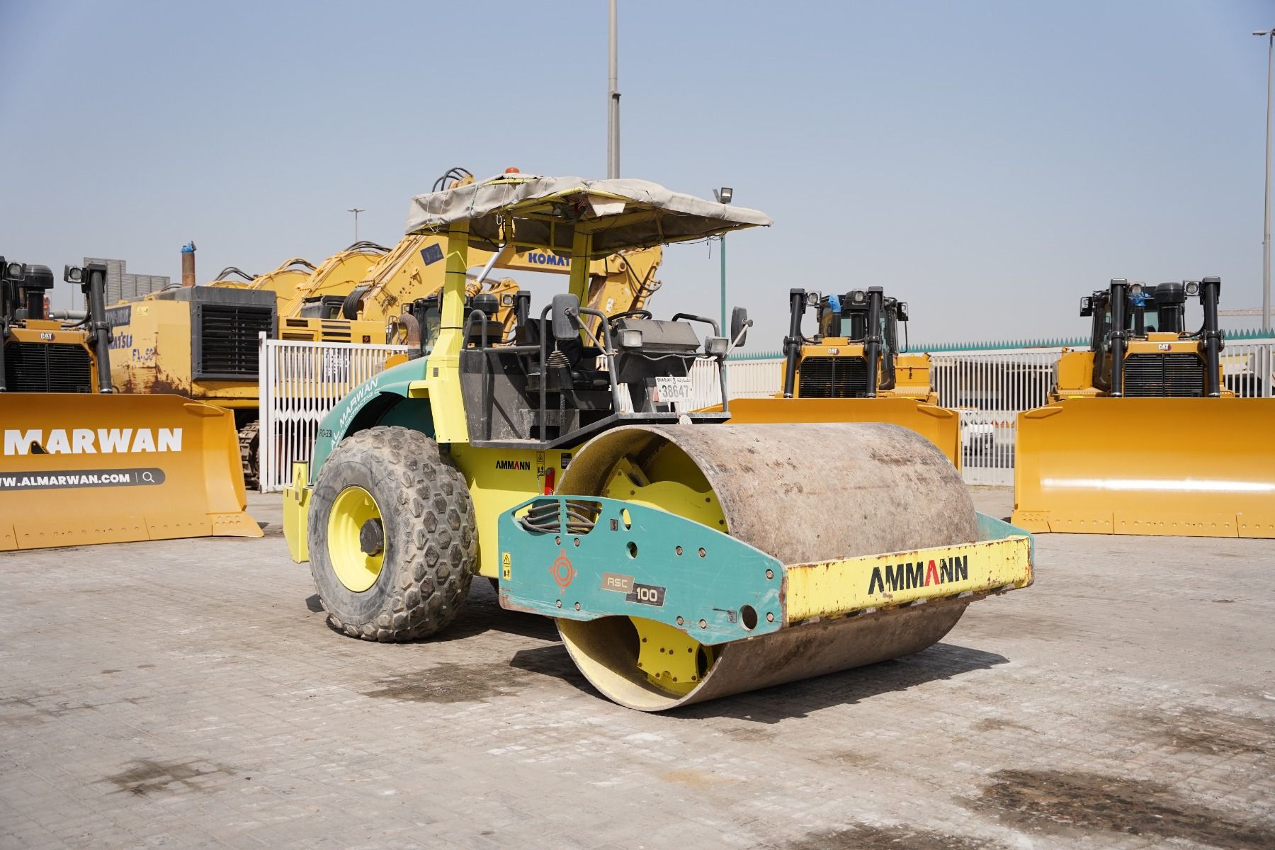 2017 Ammann ASC 100 Single-Drum Roller