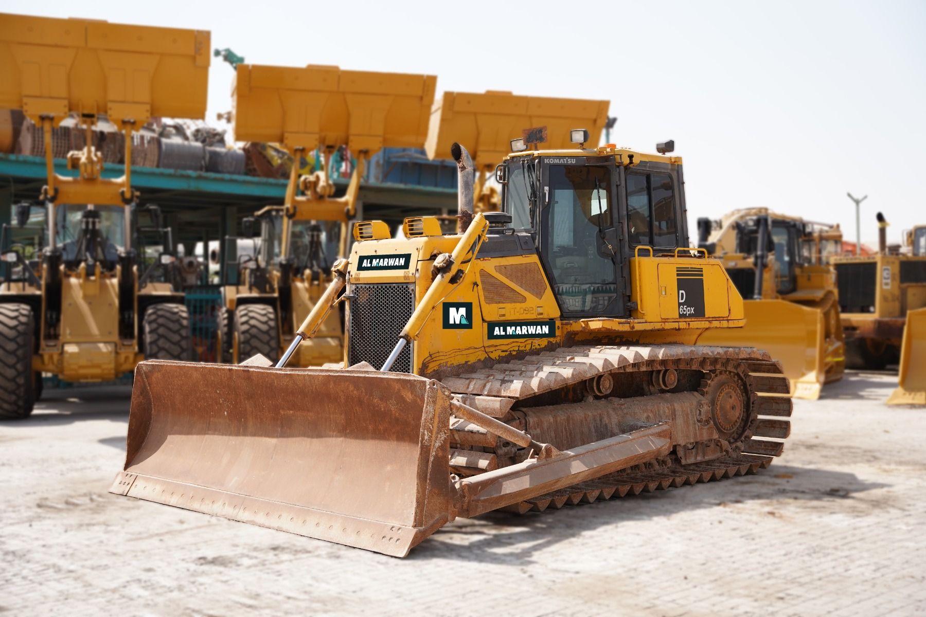 2014 Used Komatsu D65PX-17 LGP Crawler Dozer