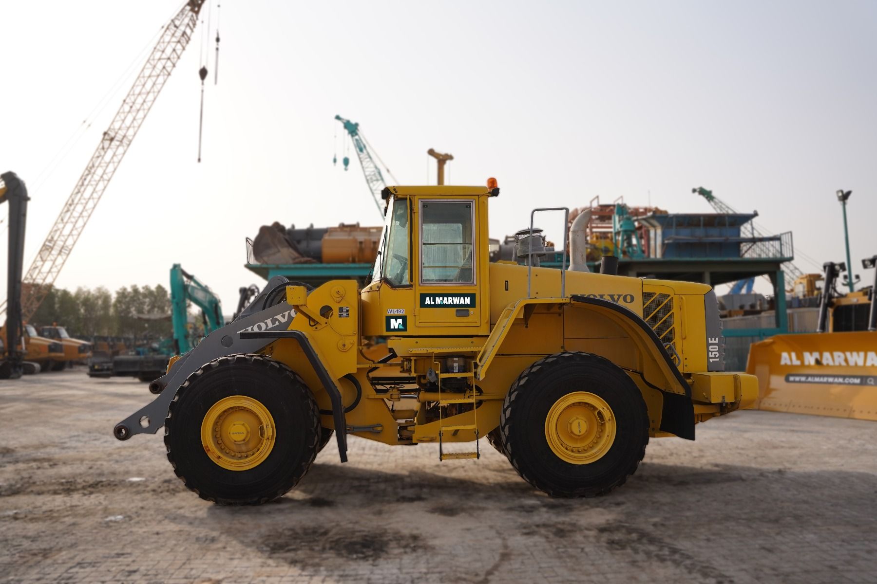 2007 Used Volvo L150E Medium Wheel Loader - No Bucket