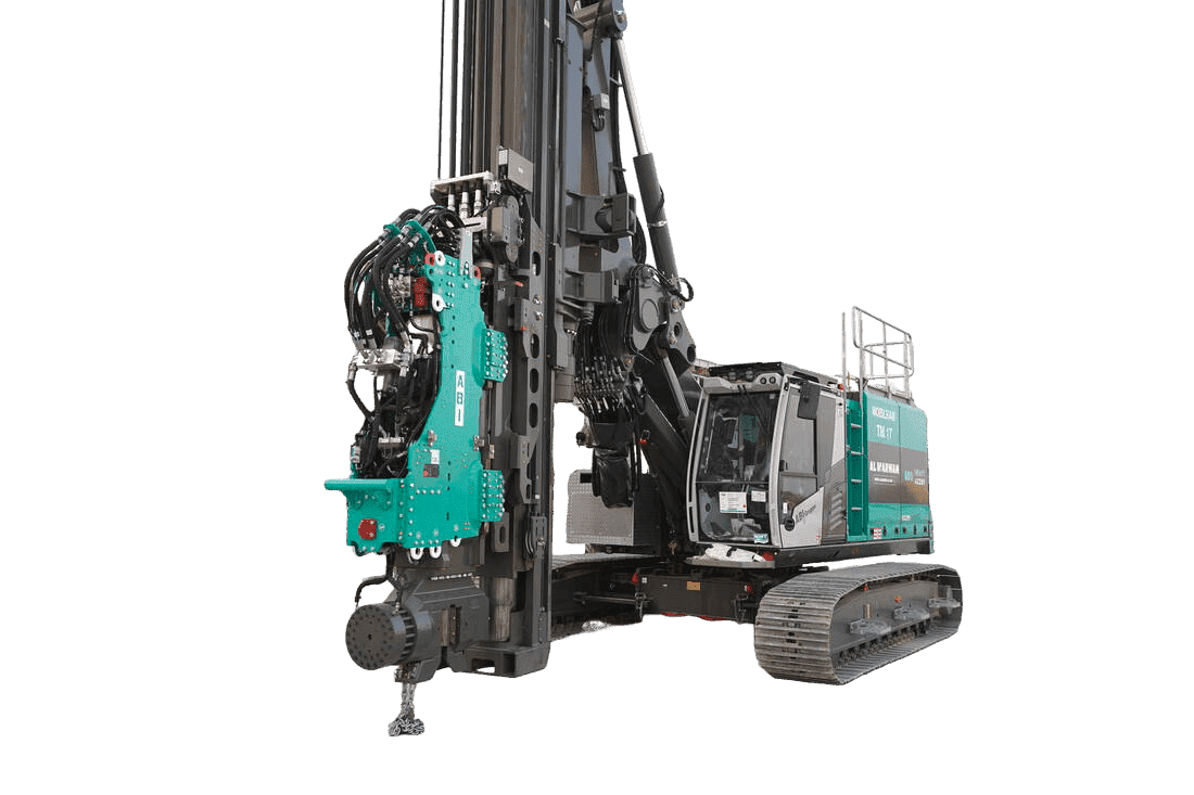 2025 Sennebogen SR35 with ABI Mobilram TM17 Piling Rig